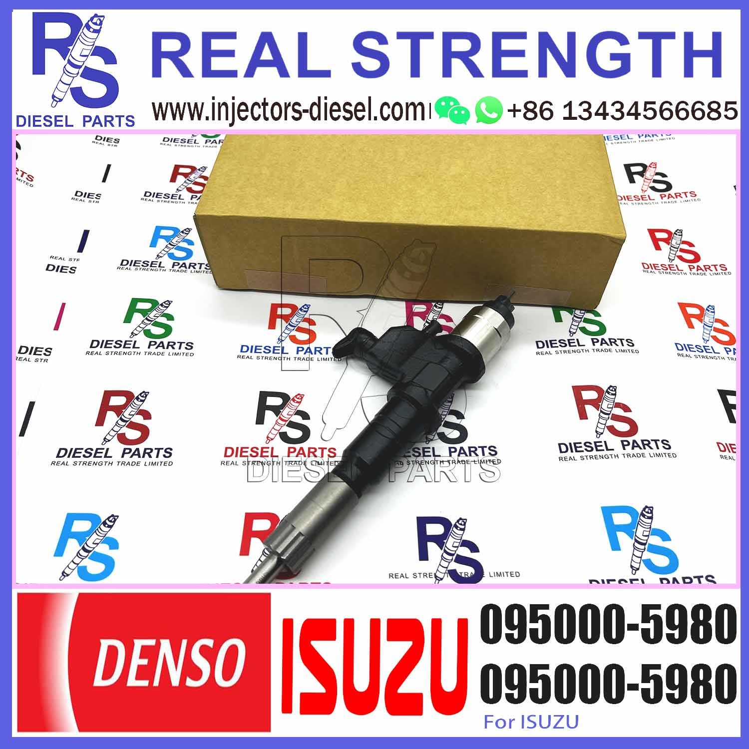 Common Rail Fuel Injector 8-97603099-0 095000-5980 For 4HK1 6HK1 Engine