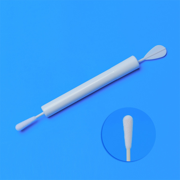 ABS Oropharyngeal Throat Swab Female Swab Cervical Collection