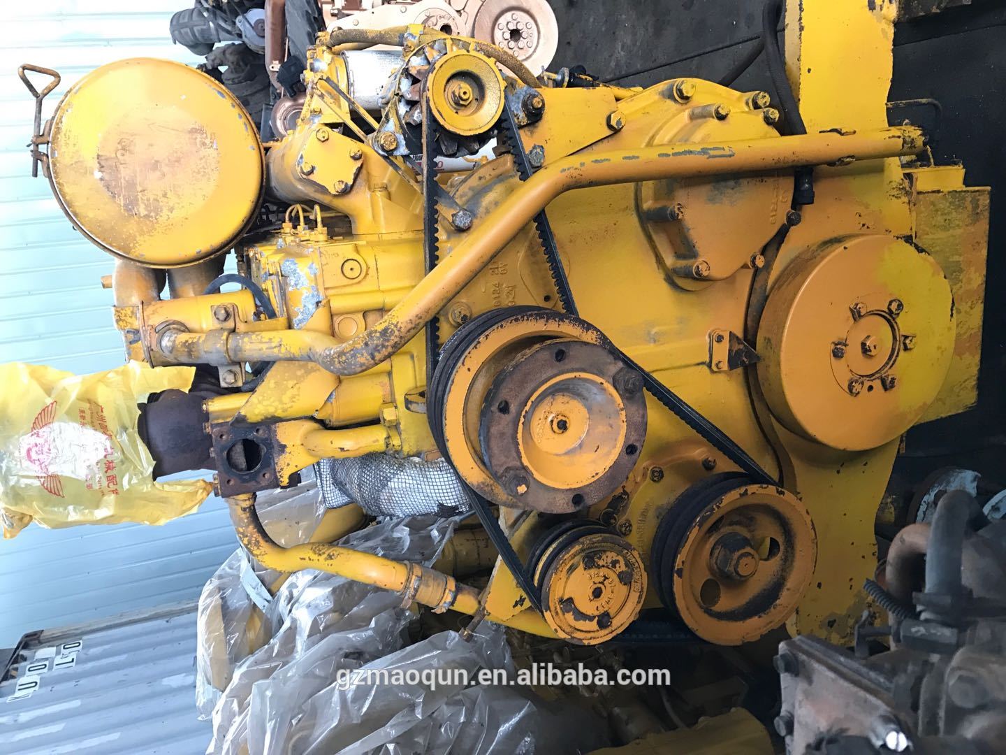 MAOQUN. Komatsu used excavator engine S6D155G-4