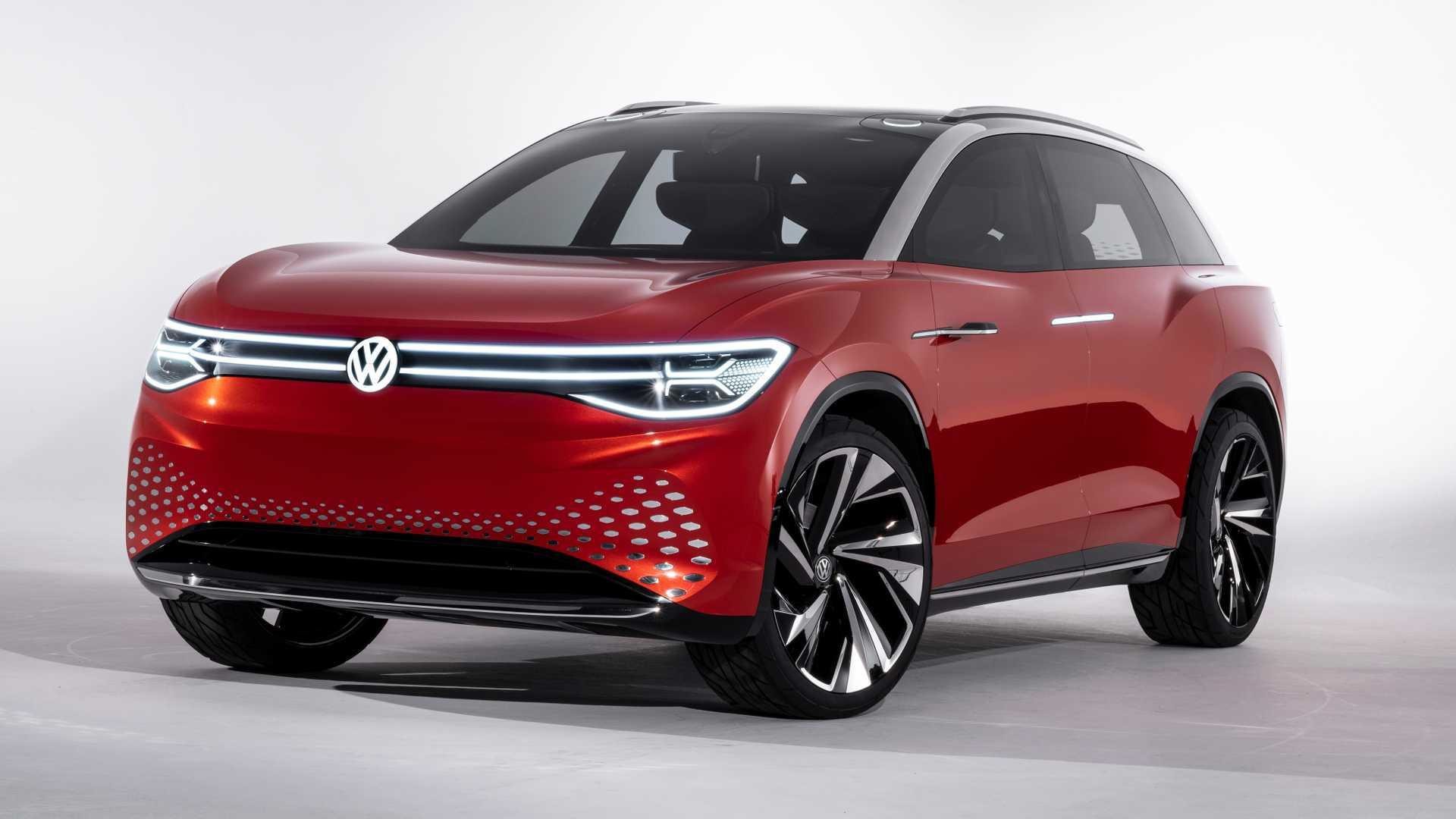Volkswagen Electric Car ID6 SUV 7 Seats ID 6 Crozz PRO Electric Cars with Smooth Body Lines and Technology
