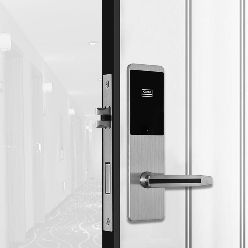 Intelligent Door Lock High - End Ultra - Thin Apartment / Hotel Door Locks 298 * 74 * 10mm