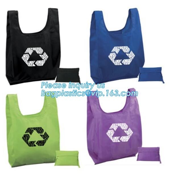 Promotion Custom Eco Friendly Sublimation Polyester Folding Shopping Bag,Promotional Sports Gym Sack Polyester Drawstrin