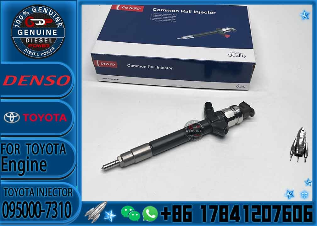 NEW 095000-7310 Fuel Injector 095000 7310 Common Rail Injector 0950007310 for Toyota Auris 2.0 d