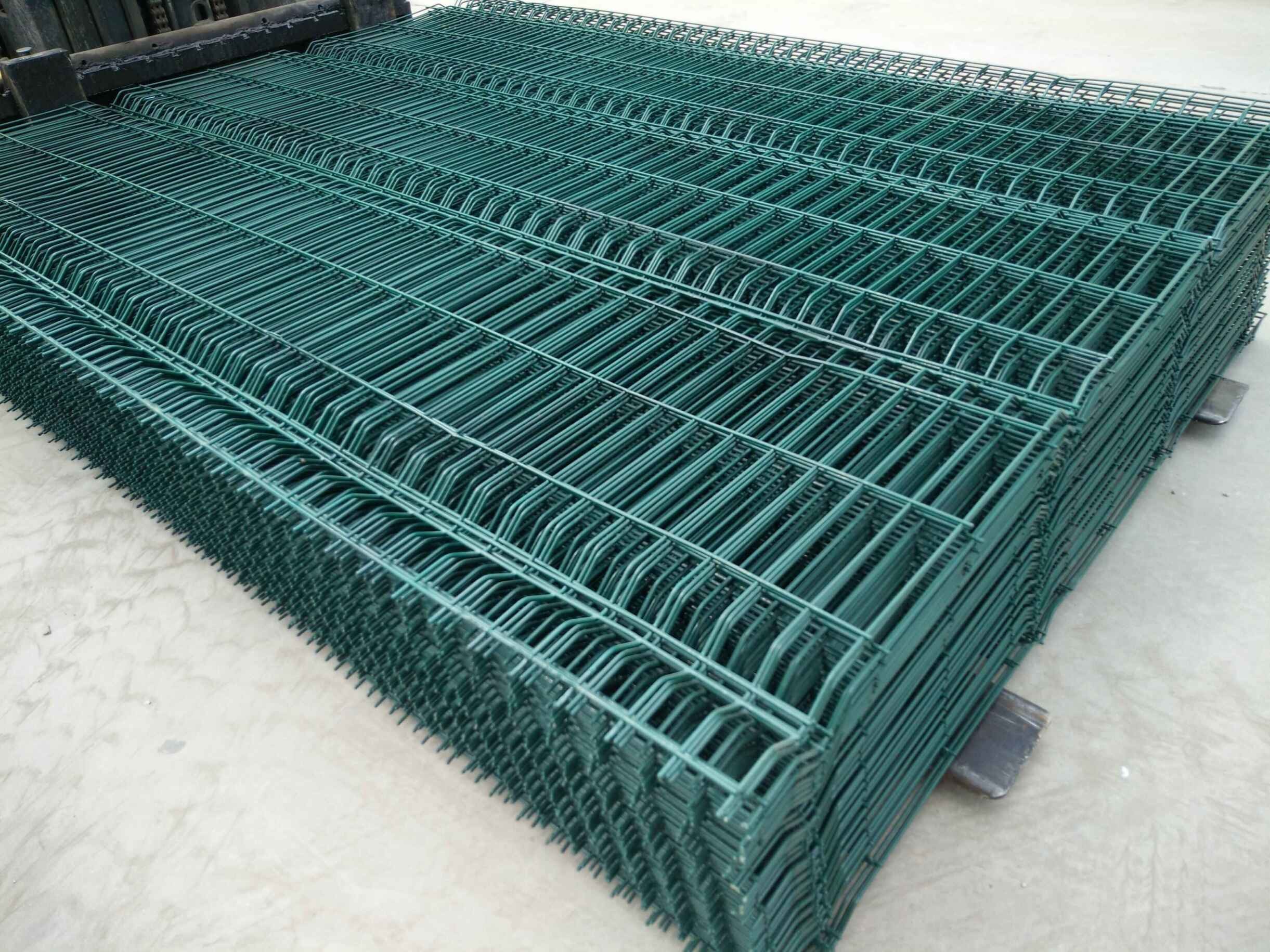 High Strength Galvanized Curve 3D Wire Mesh Fence 50*100mm Or Customize