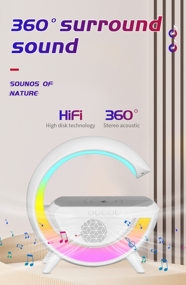 Rechargeable Battery Wireless Bluetooth Speaker For Music Streaming