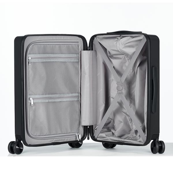 Abrasion-Resistant Multi-Functional Luggage with Soft Handle Combination Lock Wide Opening