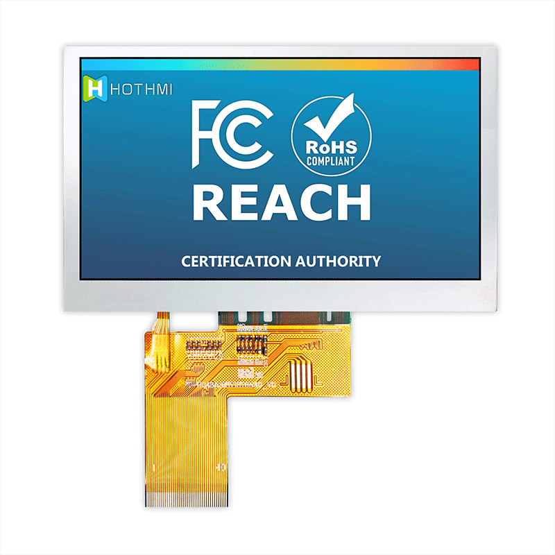 Sunlight Readable 4.3 Inch TFT LCD Display 800x480 Pixels TFT-H043A10SVIST6N40