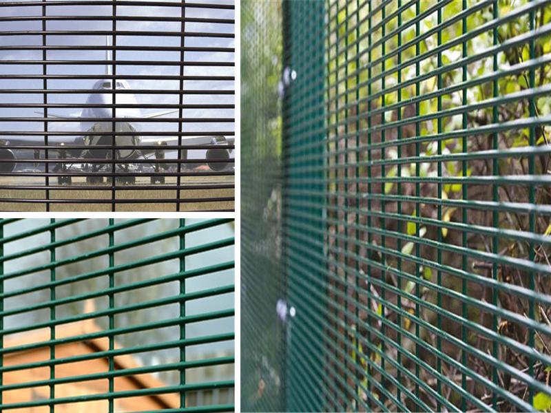 Anti Climb And Anti Cut Fence Security Airport Prison Wire Fence