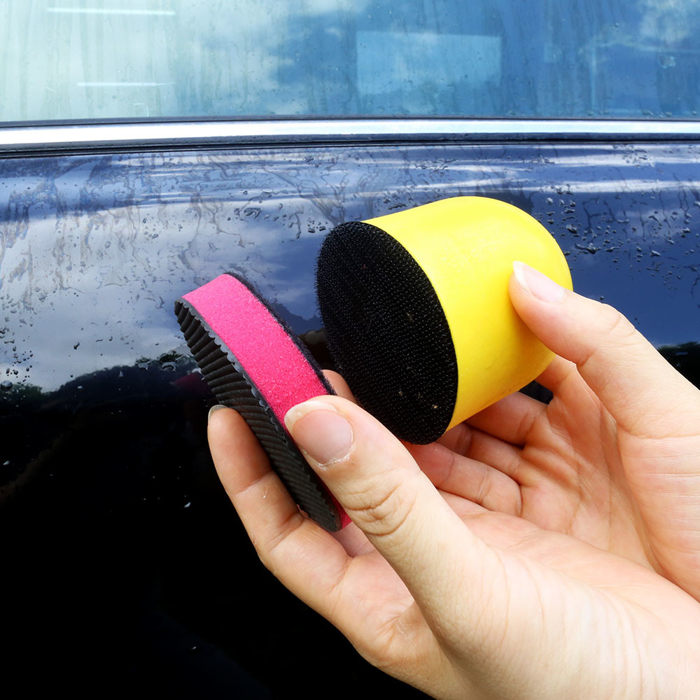 160mm 165mm Car Clay Pad Contaminants Removal By Polisher Or Hand