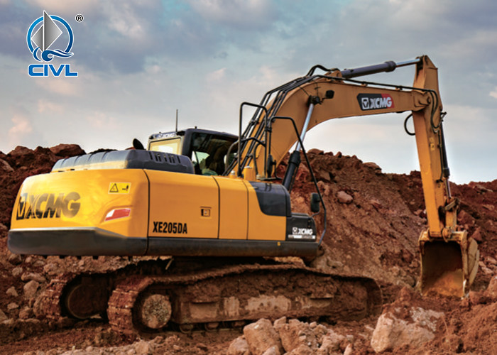 Xe205da Cummins Engine 20 Ton Hydraulic Crawler Excavator Construction Equipment