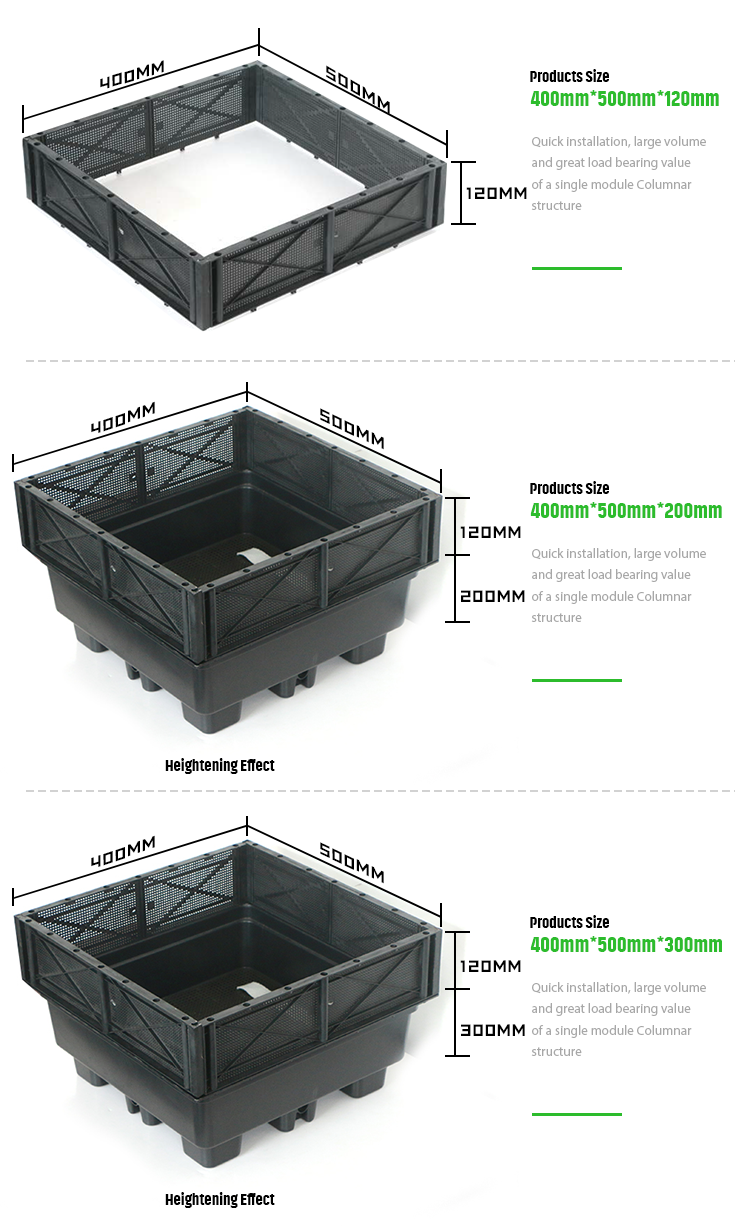 Support Room Space Selection Plastic Plant Tray for Home Garden Flower Pot and Planter