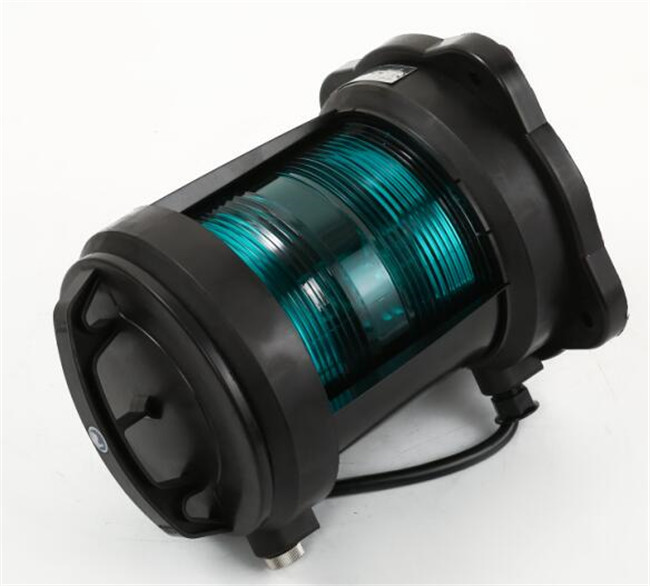 CXH-11P Single Deck Plastic 60W 3nm IP56 Navigation Signal Light For 50m Ship