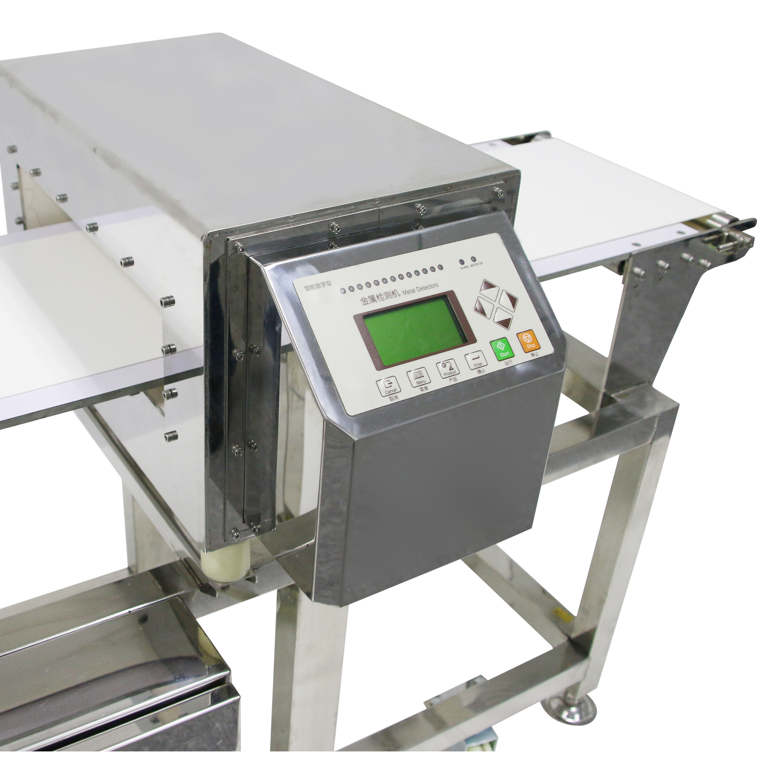 Conveyor Belt Food Security Metal Detector For Food Industry / Food Metal Detector