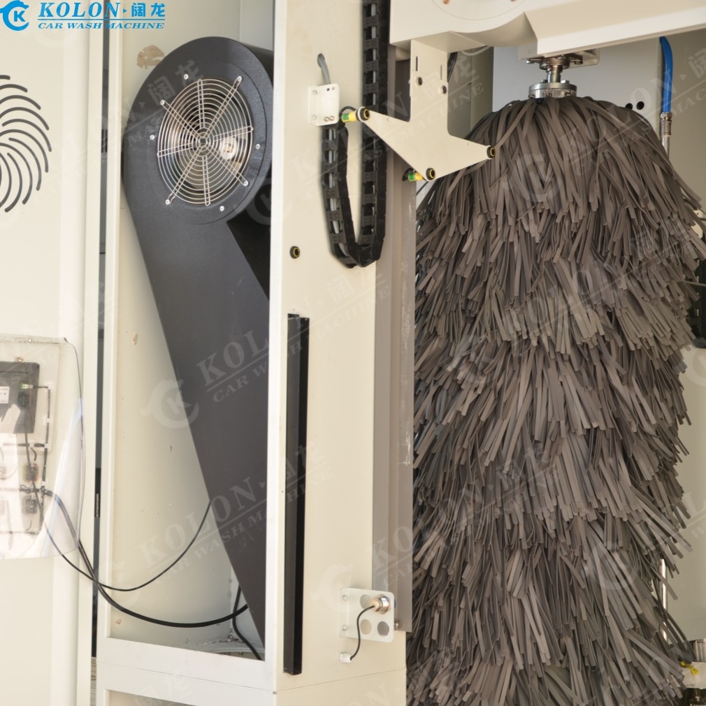 5 Brushes Automatic Rollover Car Wash Machine Blower Automatically Up Down For Car