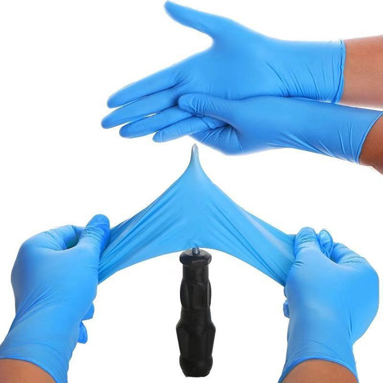 Household Blue 6 Mil Xl Nitrile Gloves / 510k Certified Nitrile Gloves