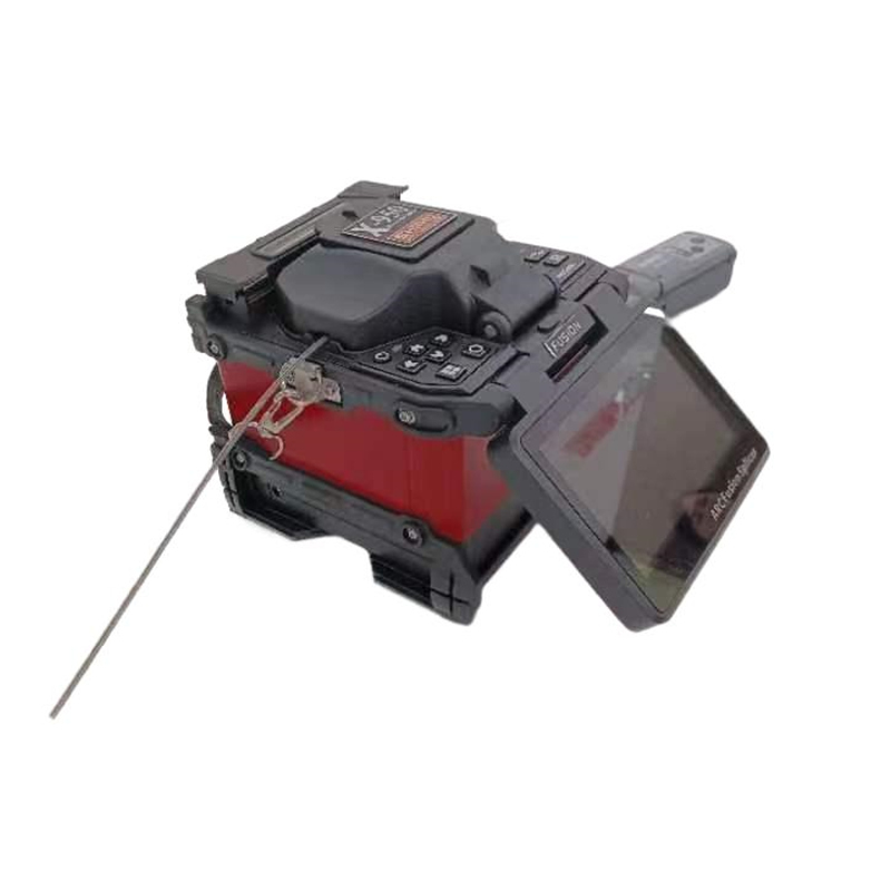 Single Core MM G.651 Optical Fiber Fusion Splicing Machine for FTTH Ribbon Fiber in Home