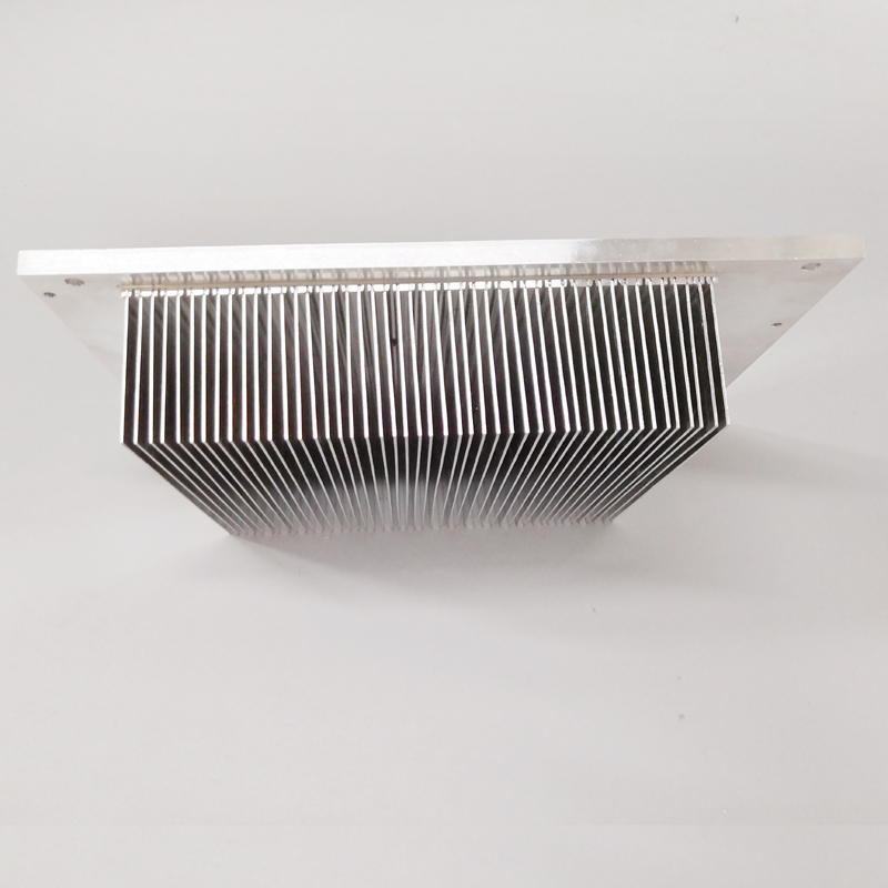 IGBT Antirust Large Aluminum Heat Sink Electronic Components Pitch 4mm
