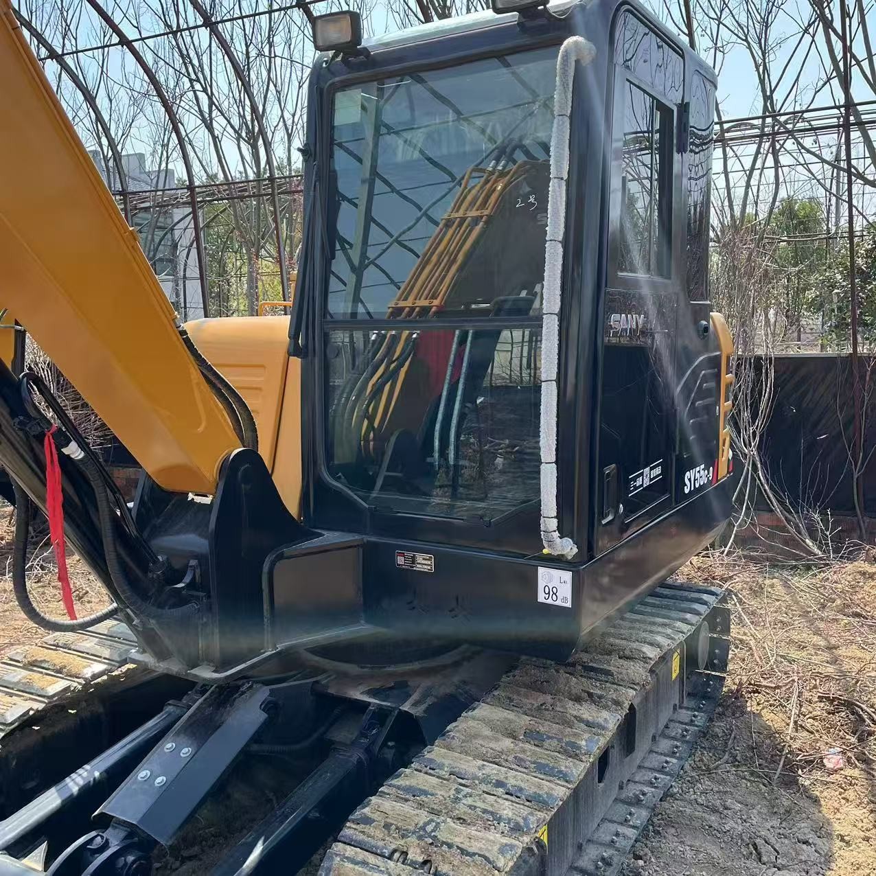 New Arrivel SANY 55C Used Crawler Excavator With Rubbler Bolck Secondhand 5 Ton Mini Digger