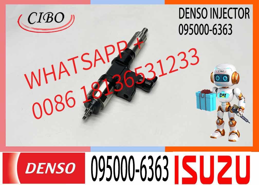 High quality 095000-6363 095000-6366 8-97609788-3 095000-6367 095000-6372 common rail injector