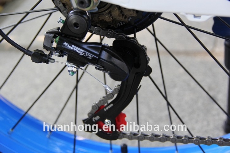 26 Inch Fat Tyre Electric Folding Bike 7 Speed Multi Color Aluminum Alloy Frame