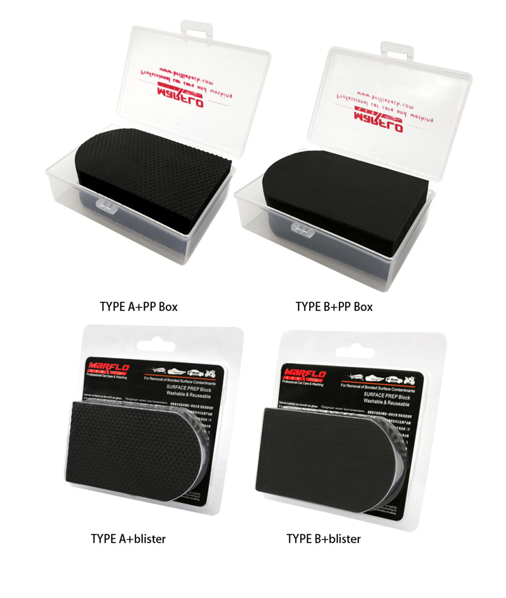 Environmentally Friendly Green Black Car Clay Block With Nano Clay Material