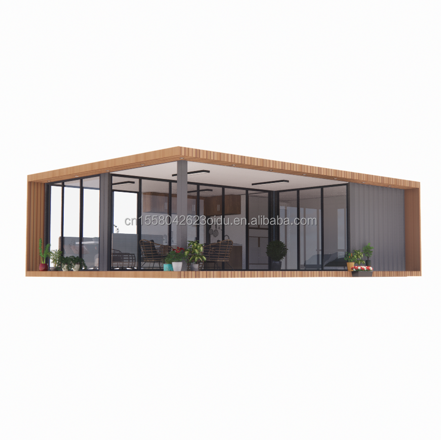 Expandable Container for Family of Three Fast Installation Mobile House Affordable Luxury