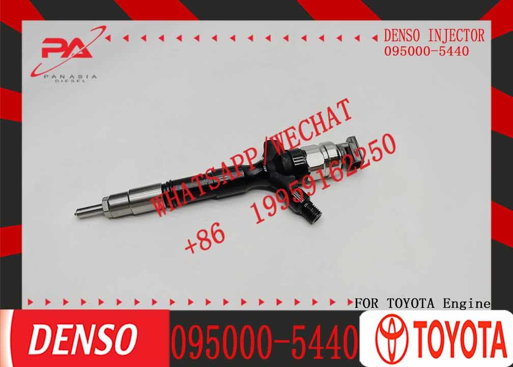 Genuine New Diesel Common Rail Fuel Injector 095000-5440 236700L020 23670-0L020 For TOYOTA Hilux 1KD FTV