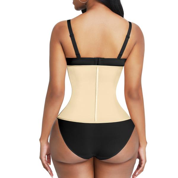 None Decoration HEXIN Latex Body Shaper Belt for Women Tummy Shapewear Workout Trainer