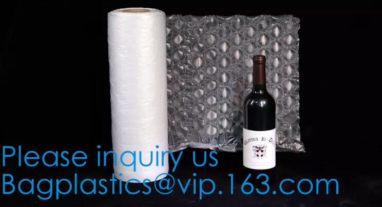 OEM/ODM China Plastic Bubble Cushion Wrap Air Bubble Film Packaging For Protective Air Column Pillow Air Cushion, bageas