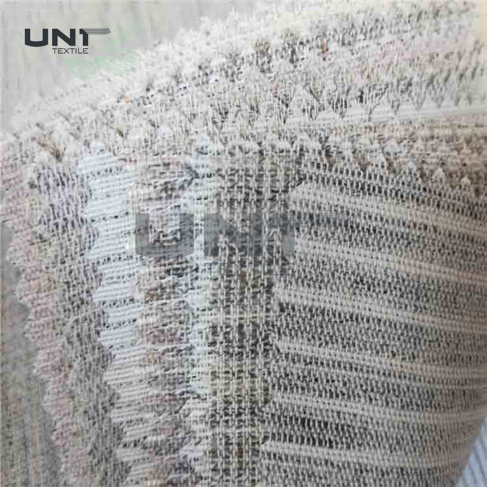 190gsm Cotton Canvas Fabric Horse Hair Interlining For Garment Suit