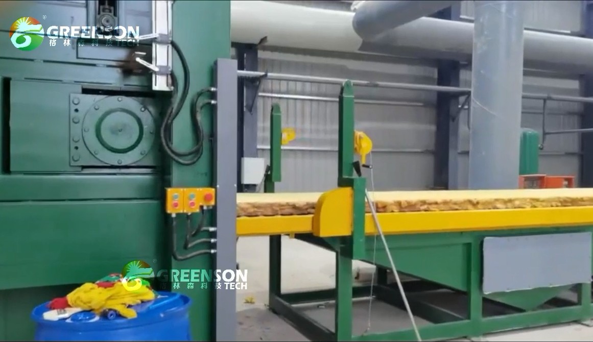 Customizable Mineral Wool Board Production Line For Board Width 1200-2400mm And Unlimited Board Length