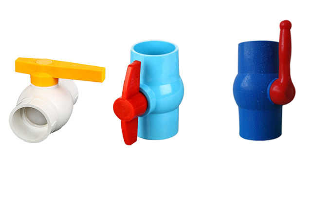 Male Threaded Plastic Ball Valve 3&quot; 2&quot; Inch PVC UPVC Ball Valve with Threaded/Socket
