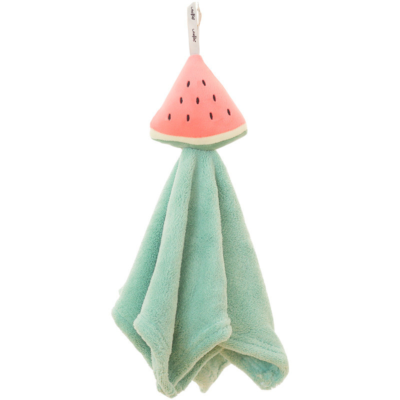 Children Thickened Cartoon Cute Square Plush Hand Towel Toilet Baby Plush Toys