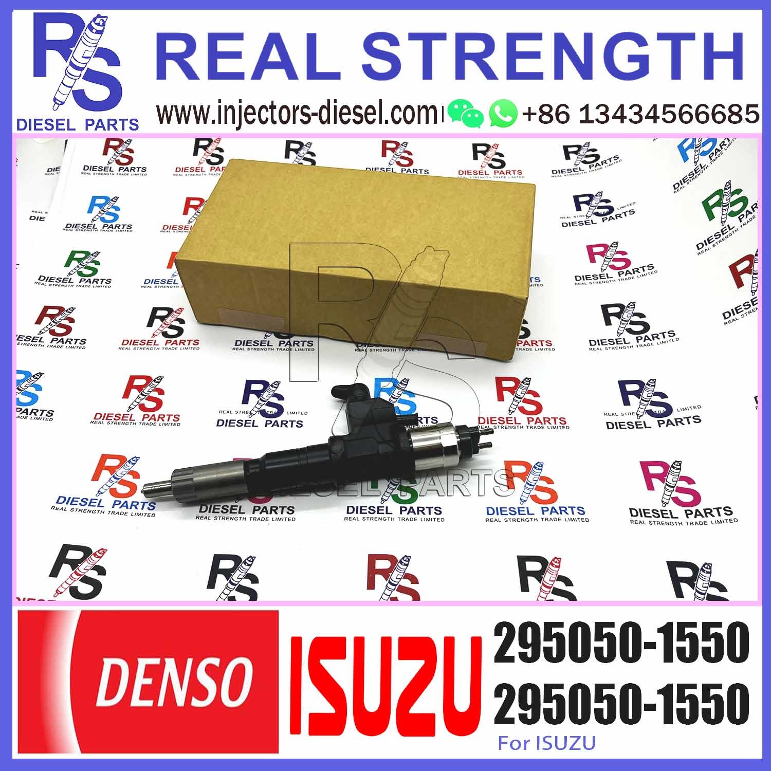 New Common Rail Injector 295050-2990 8-98259290-0 898259290 295050-1550 For ISUZU 6WG1 engine