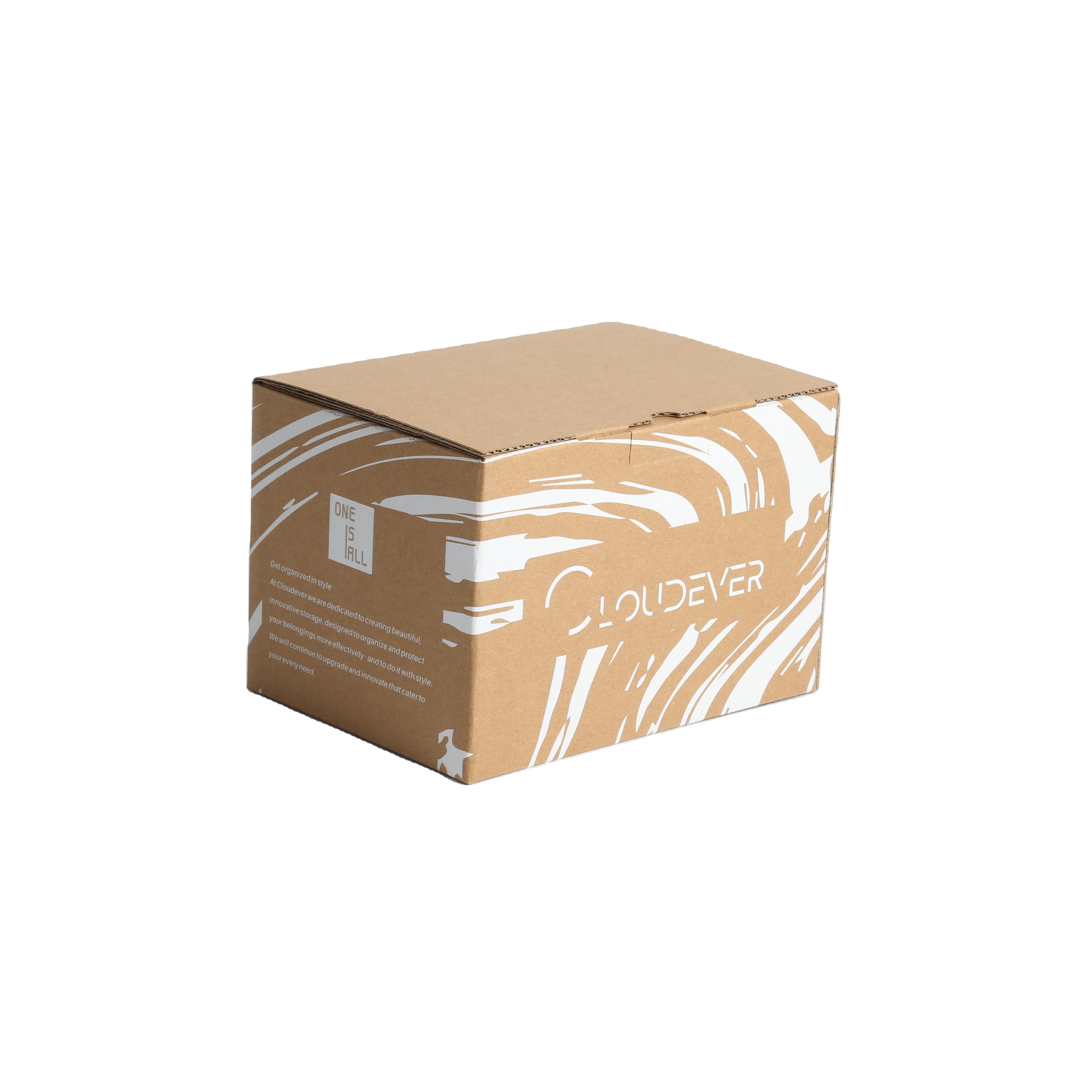 Corrugated Tuck End Box Plastics Liner Recycled Custom Logo Packaging for Clothing