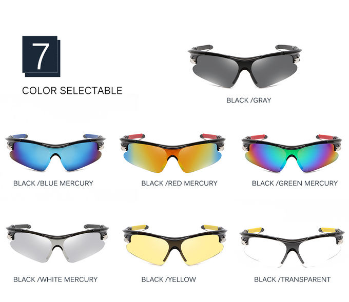 Classic Running Windproof Designer Sports Polarized Cycling Sunglasses