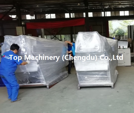 500L/Hour Water Treatment Sludge Dehydrator Screw Press with Auto Dosing System