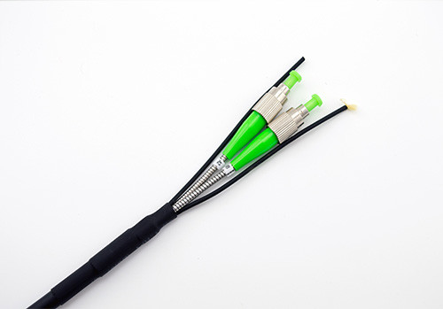 Waterproof Fiber Cable Assembly PDLC ODVA Connector To SC Fiber Cable G657A