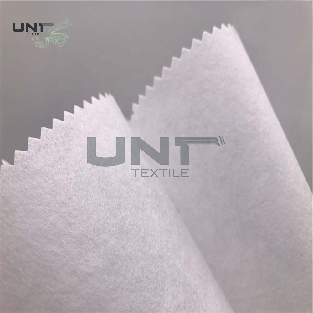 Middle Soft Fusible Interfacing Fabric / Extra White Fusible Lining Fabric 70gsm