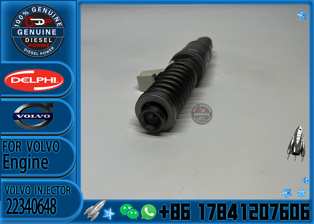 Original diesel Injector 22717956 22340648 21506699 BEBE5G17101BEBE5G17001 E3.4 for VO-LVO MD16 P3622