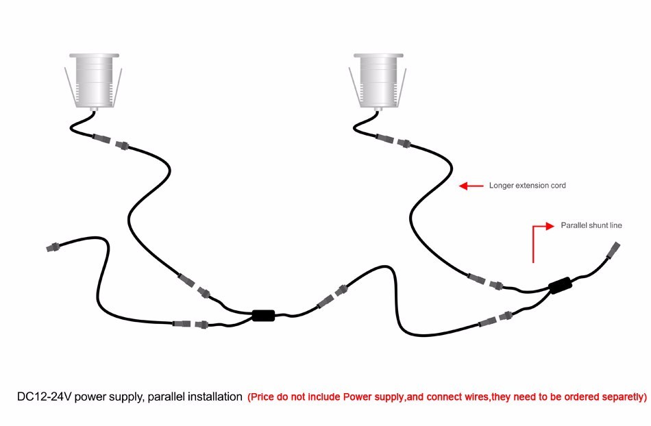 12V Led Light Low Voltage Led Shop Lights Indoor Led Lighting IP67 Mini Recessed spotlights Lamps Light Fixtures