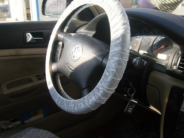 steering wheel cover, car seat cover, disposable cover, pe car foot mat, gear