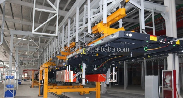 CIMC Latest Design Low Panel Flatbed Trailer with Air Suspension 12950x3000x1650mm