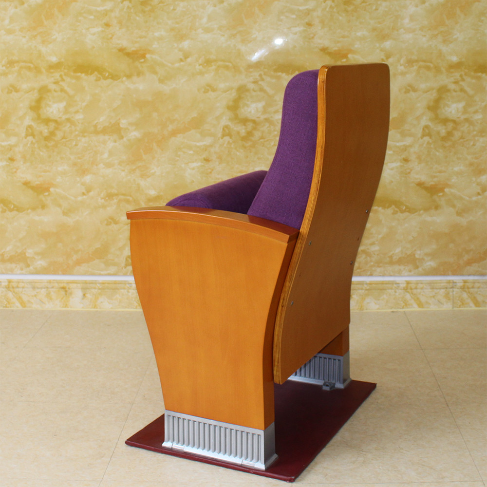 Multifunctional Folding Auditorium Chairs Movie Seating Detachable Anti Fouling