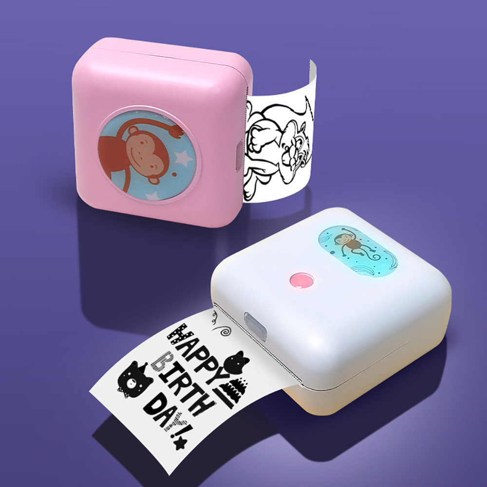 Small Printer Picture Printer Mini Printer Portable Photo Printer for phone