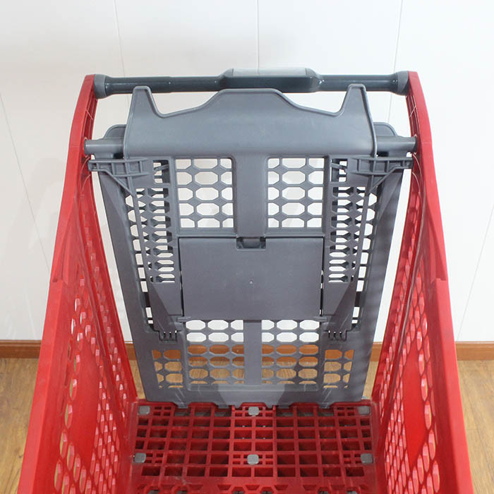 175L Large Capacity New Pure Supermarket trolley Plastic Shopping Carts