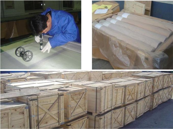Custom 316 Stainless Steel Mesh , 500 / 3500 Mesh Dutch Weave Wire Mesh