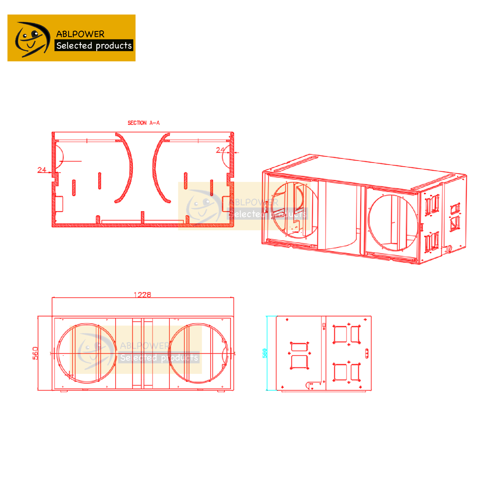 800W Power Amplifier Module For Speakers
