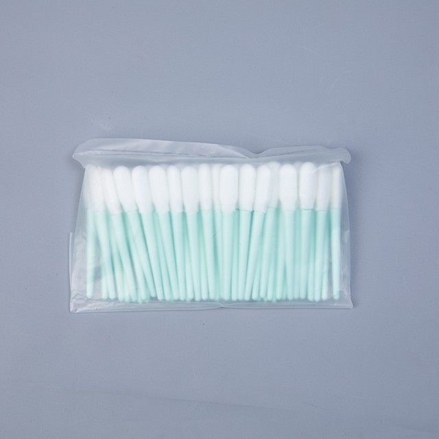 TX 706A Sponge Cleanroom Foam Swabs Stick Round Heads Apply To Printer