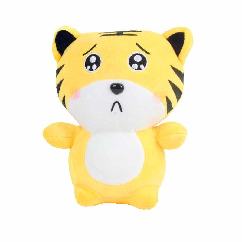 Baby Accompany Cartoon Tiger Plush Toy 20cm With No Deformation